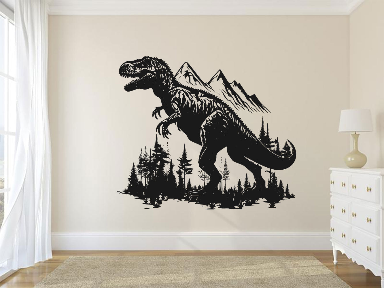 Dinosaur and Dragon Wall Decals