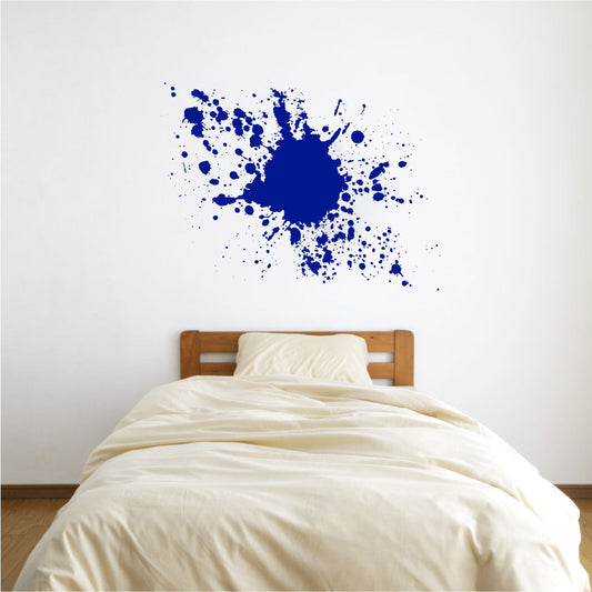 Paint Splatter Vinyl Home Decor Wall Decal 