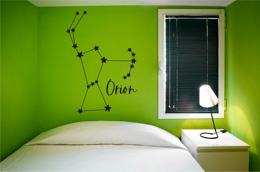 Constellation of Stars Orion Astronomy Vinyl Wall Decal