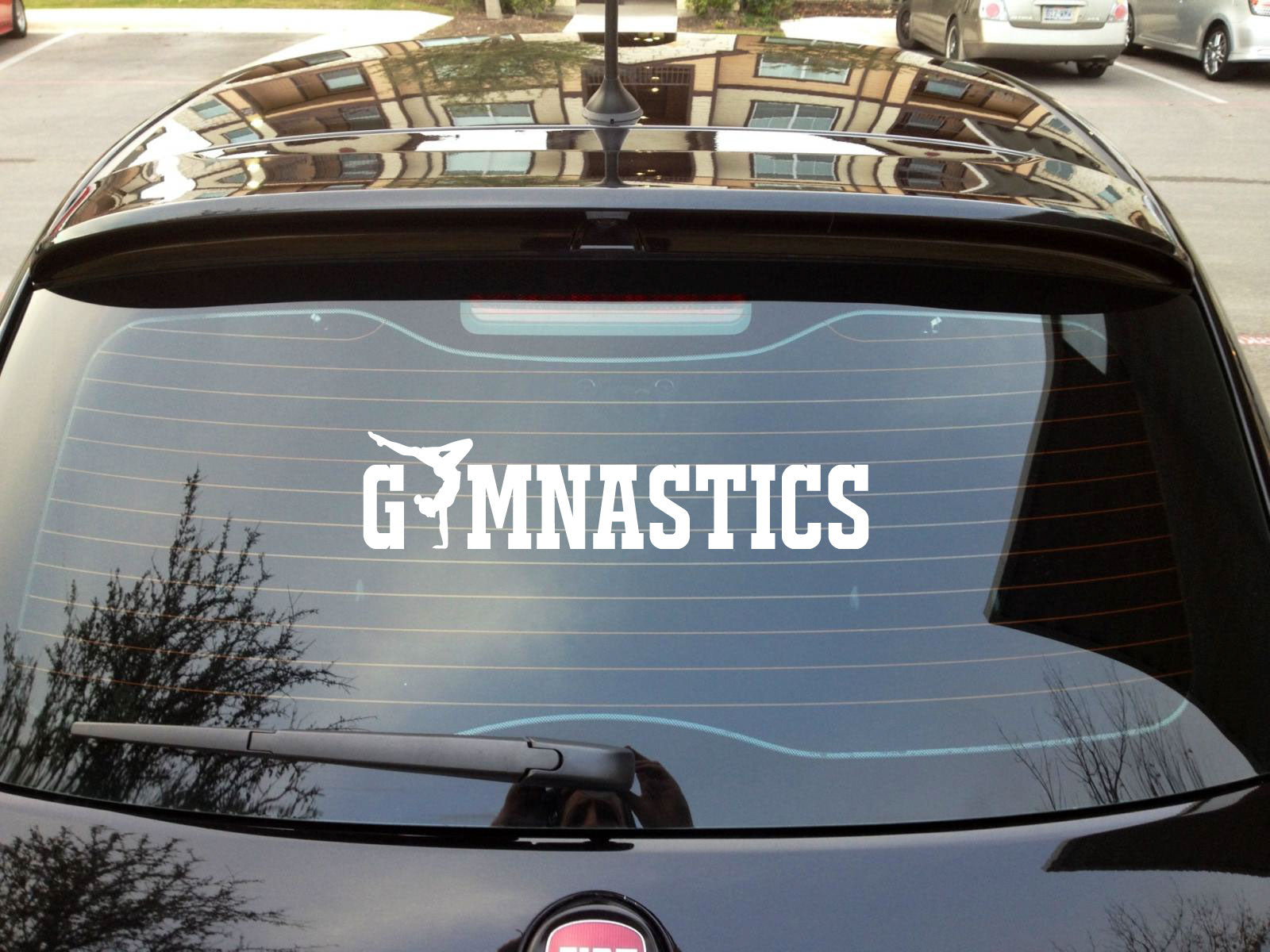 Gymnastics Vinyl Home Decor Wall Decal 