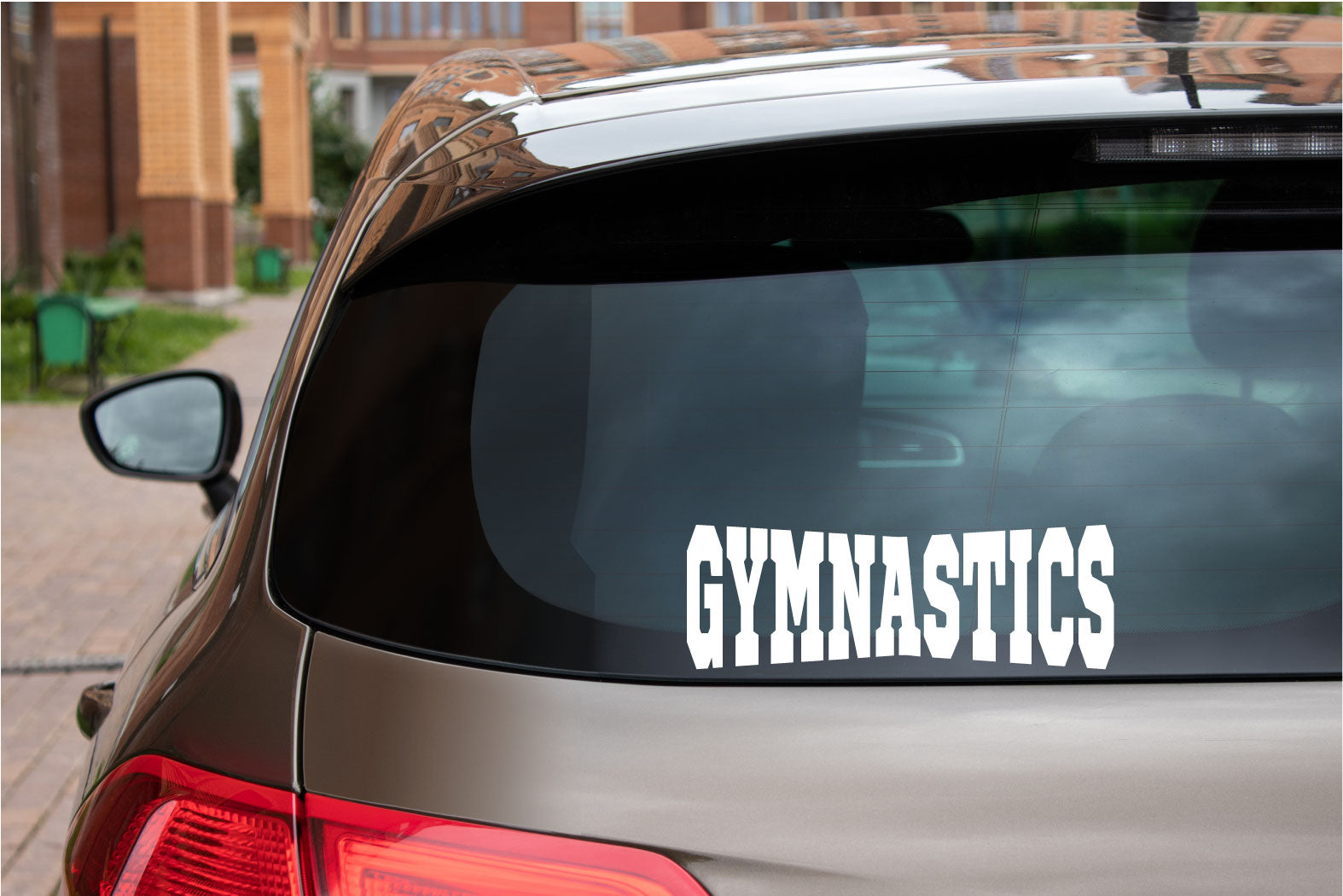 Gymnastics Vinyl Home Decor Wall Decal 