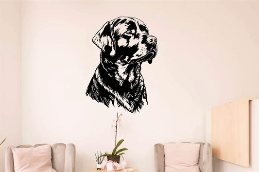 Labrador Lab Dog Vinyl Wall Decal