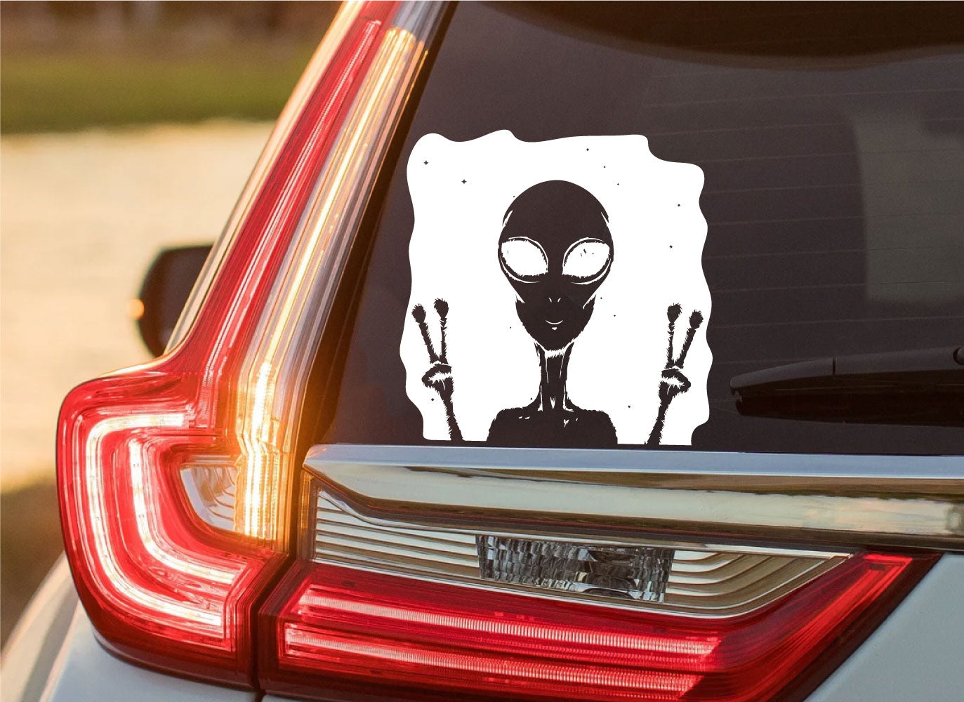 Alien Vinyl Wall Decal