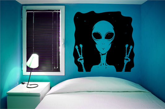 Alien Vinyl Wall Decal