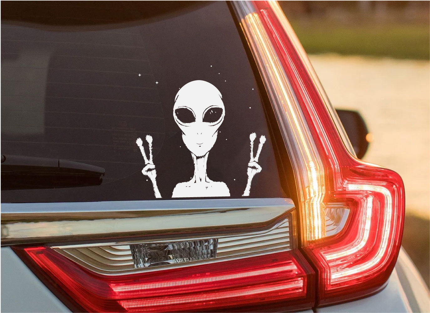 Alien Vinyl Wall Decal