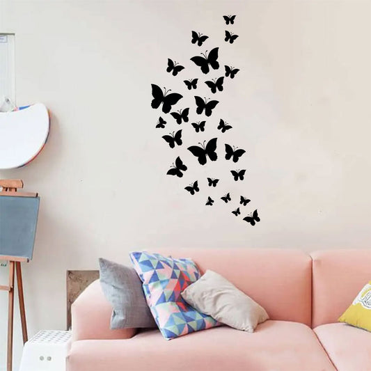 Butterflies Vinyl Home Decor Wall Decal 