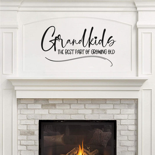 Grandkids The Best Part of Growing Old Vinyl Home decor Wall Decal