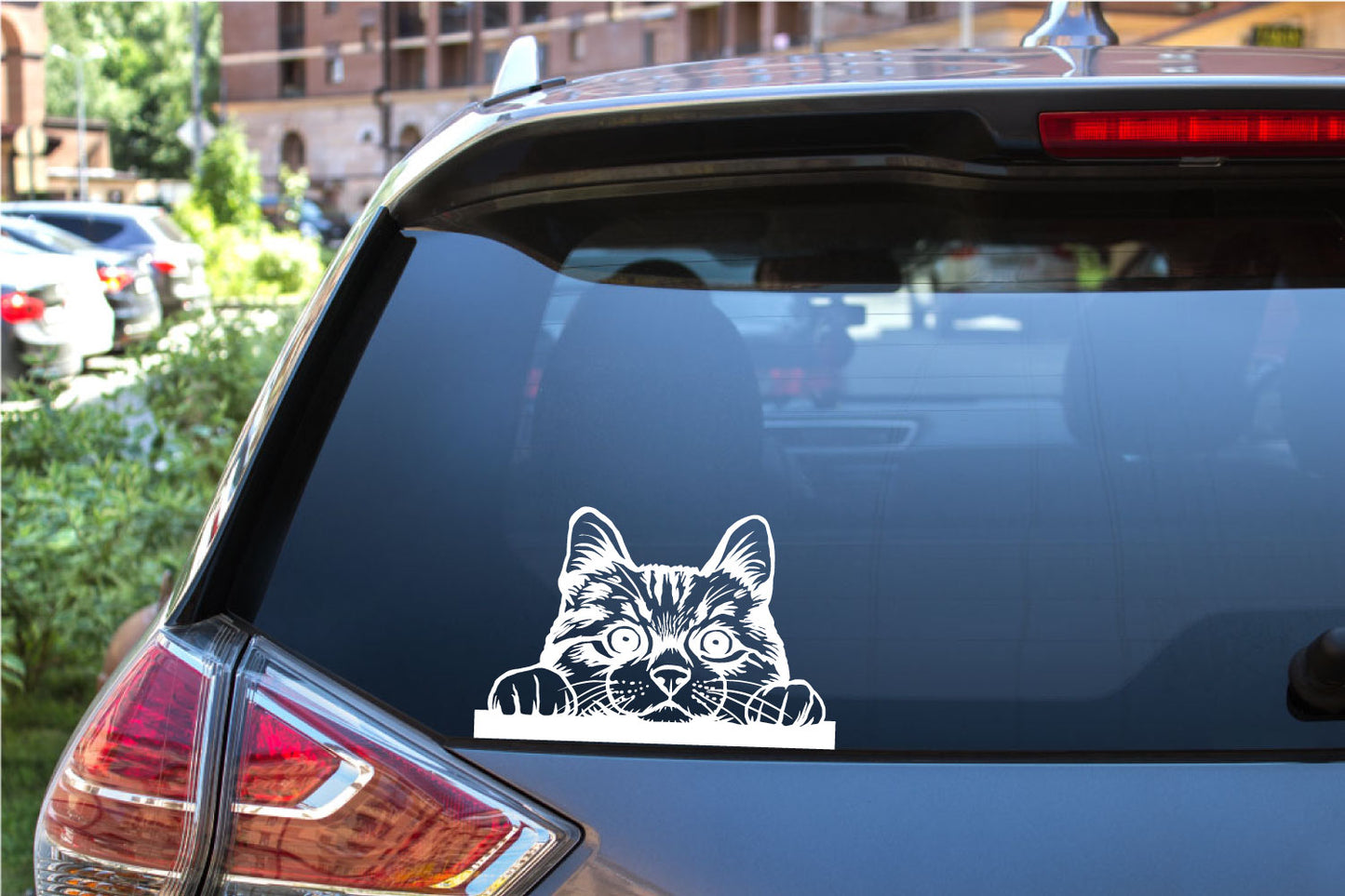 Cat Vinyl Wall Decal