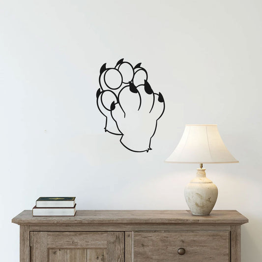 Cat Paws Vinyl Wall Decal