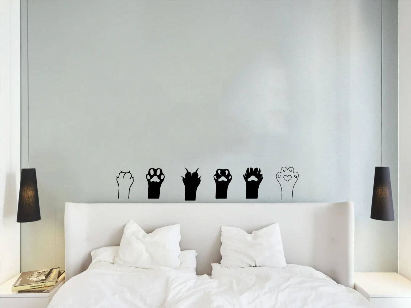 Cat Paws Vinyl Wall Decal