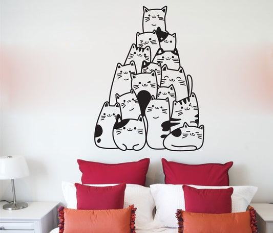 Cats Vinyl Wall Decal