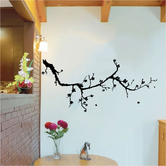 Cherry Blossom Branch Vinyl Wall Decal