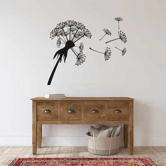 Dandelion and Fluffs Vinyl Wall Decal