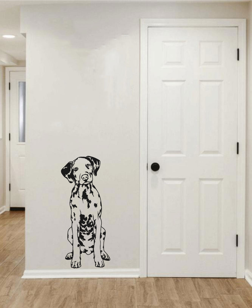 Cute Puppy Dog Custom Breed Vinyl Wall Decal