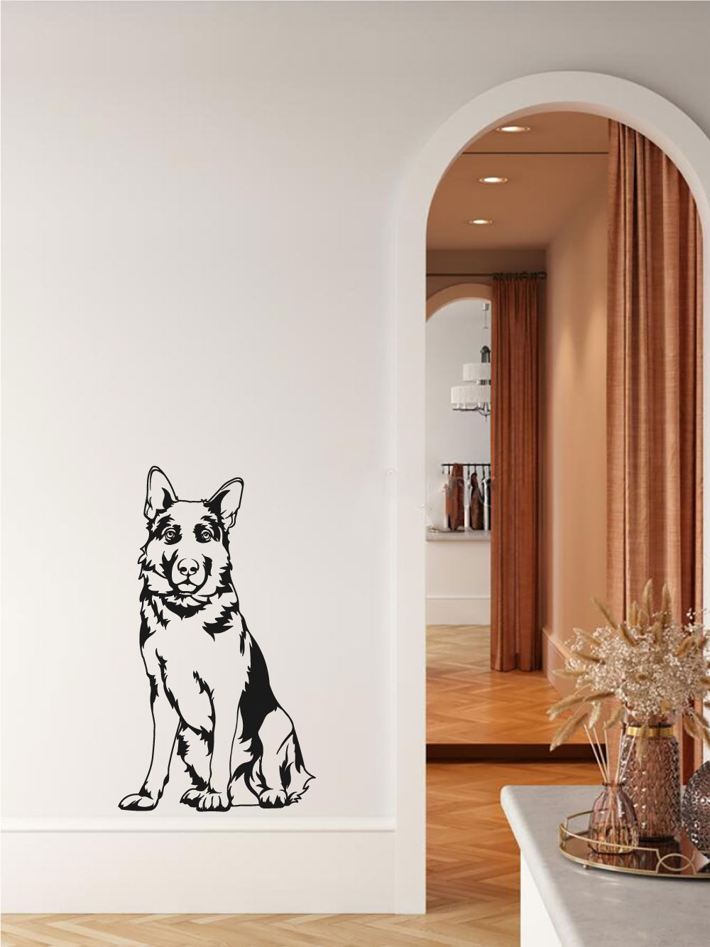 Cute Puppy Dog Custom Breed Vinyl Wall Decal