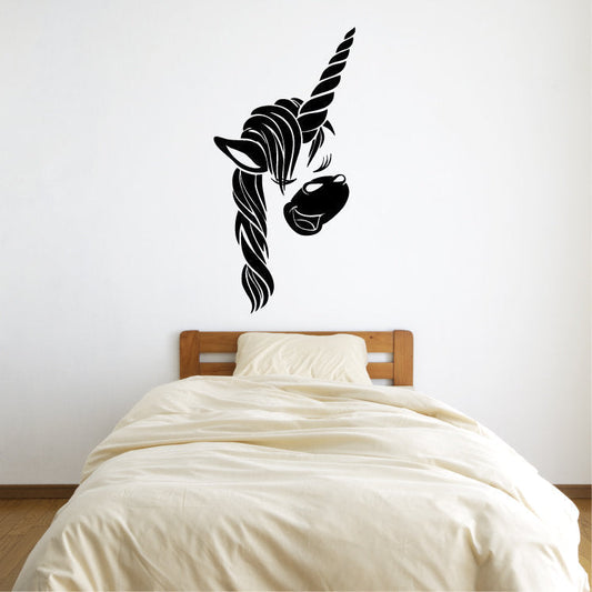 Cute Unicorn Vinyl Home Decor Wall Decal 