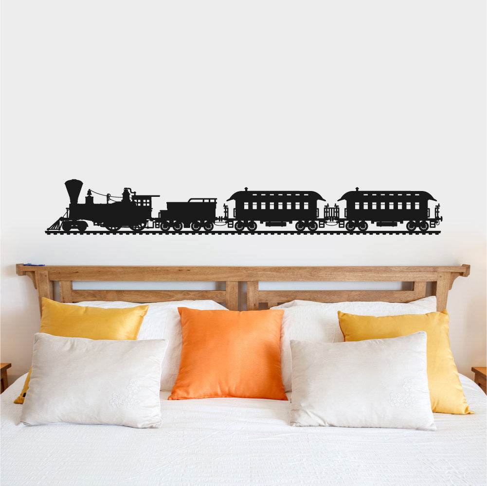 Train Vinyl Home Decor Wall Decal 