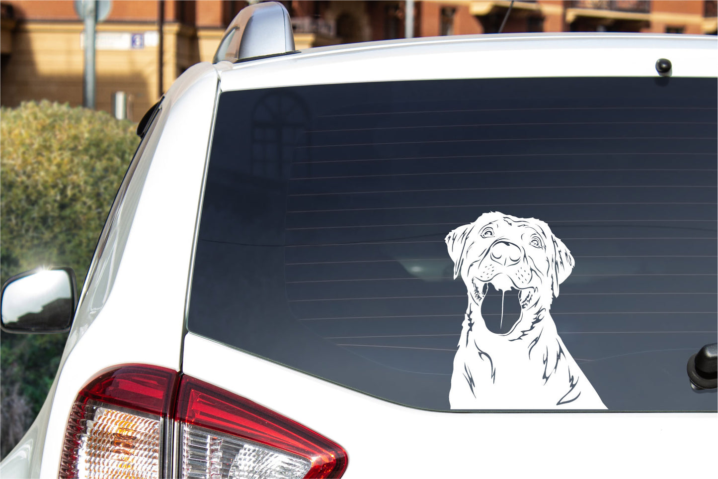 Labrador Lab Dog Silhouette Vinyl Wall Decal