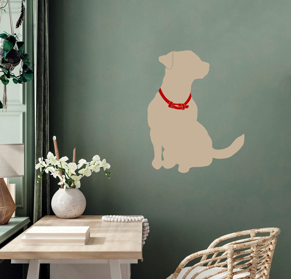 Labrador Retriever Lab Dog Vinyl Wall Decal