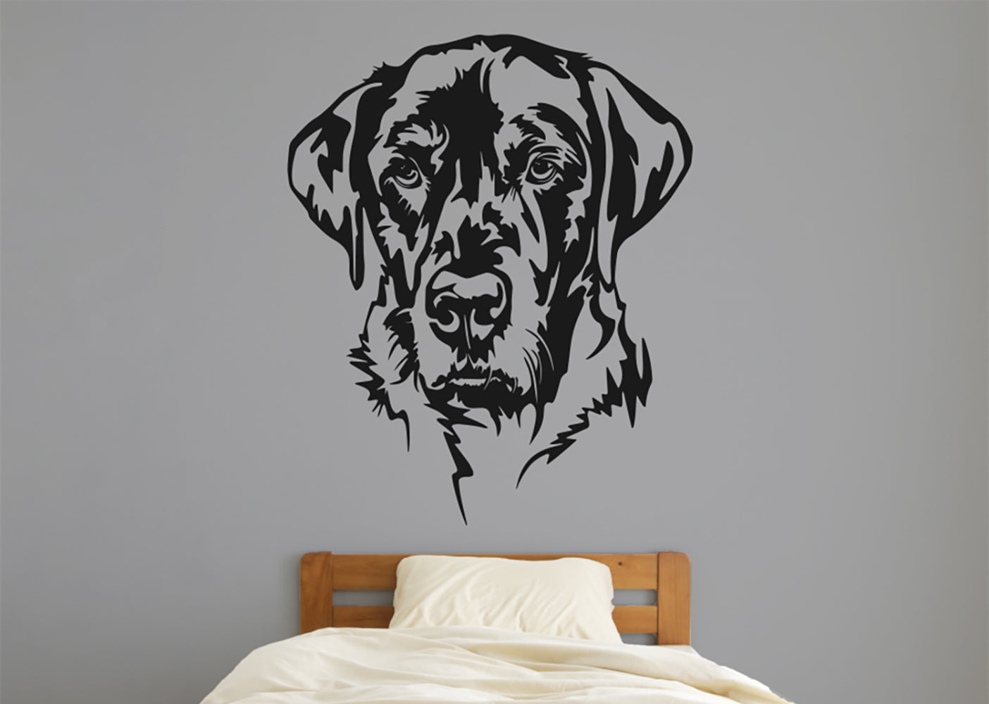 Labrador Lab Dog Silhouette Vinyl Wall Decal