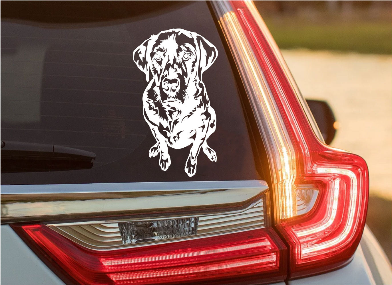 Labrador Retriever Lab Dog Vinyl Wall Decal