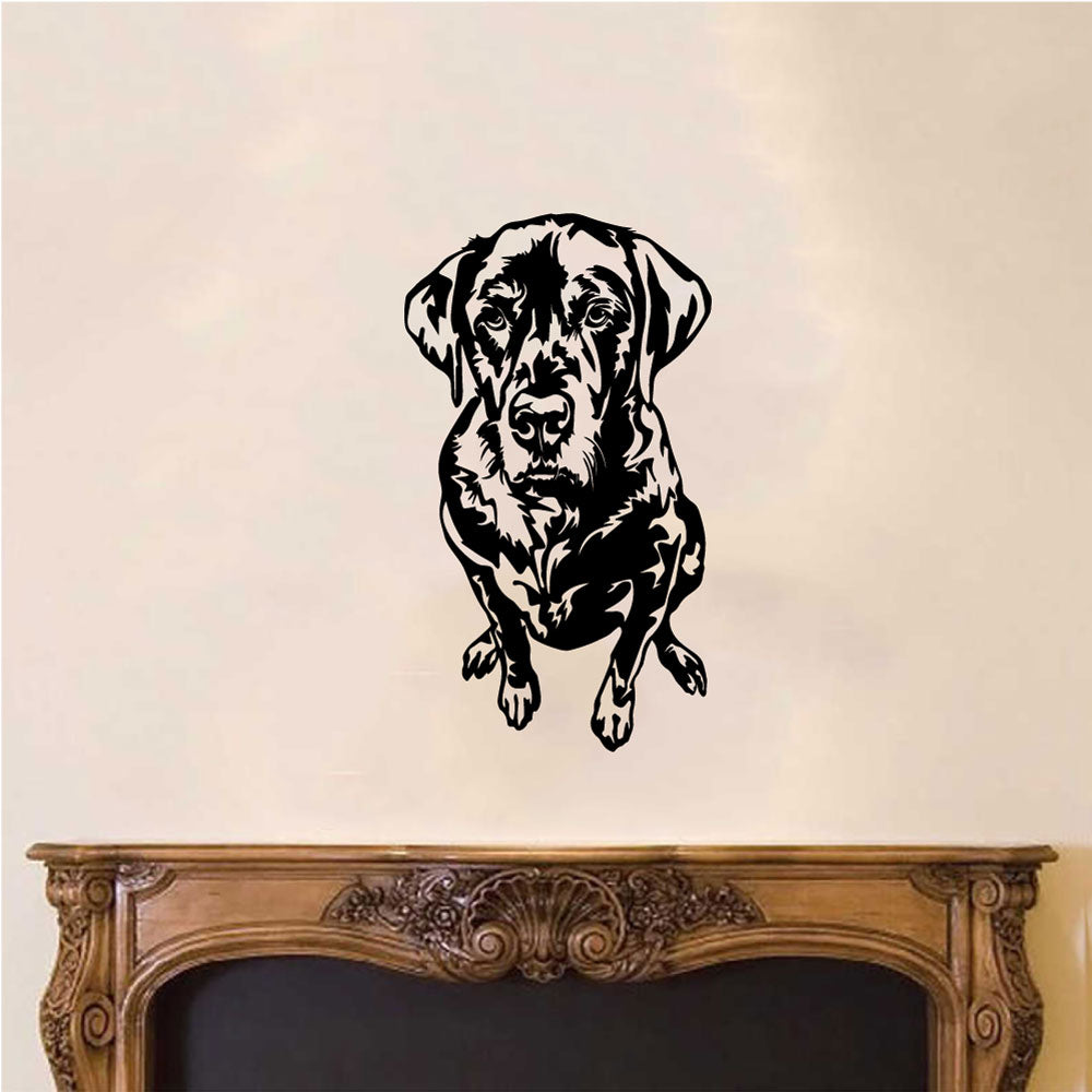 Labrador Retriever Lab Dog Vinyl Wall Decal