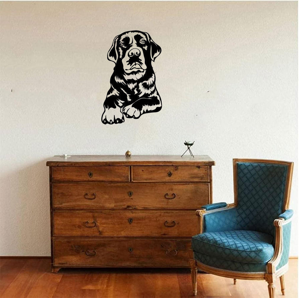 Labrador Retriever Lab Dog Vinyl Wall Decal