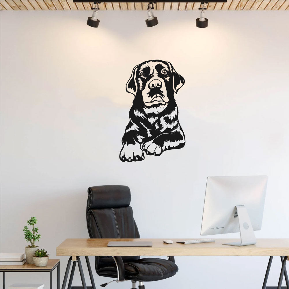 Labrador Retriever Lab Dog Vinyl Wall Decal