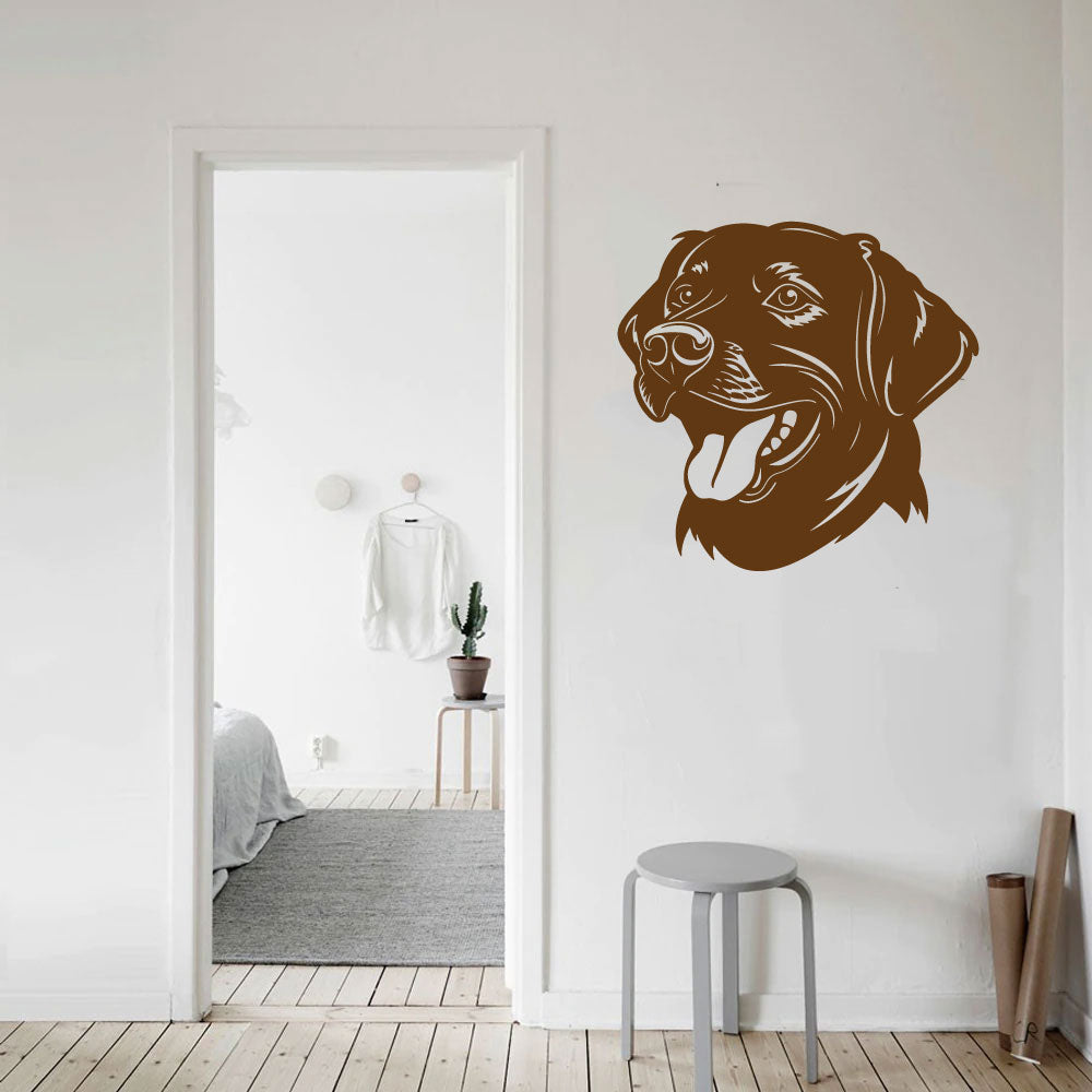 Labrador Lab Dog Vinyl Wall Decal