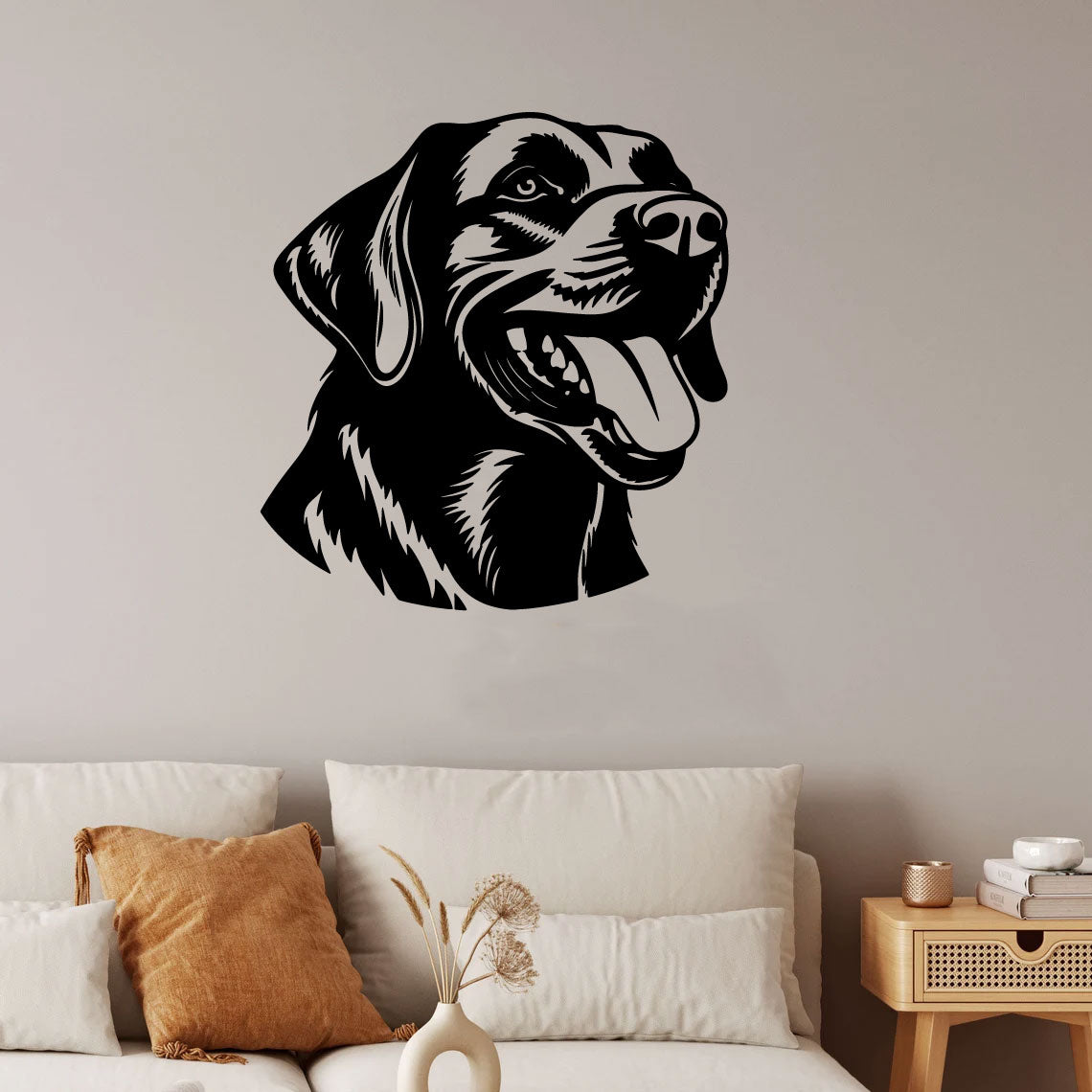 Labrador Lab Dog Vinyl Wall Decal