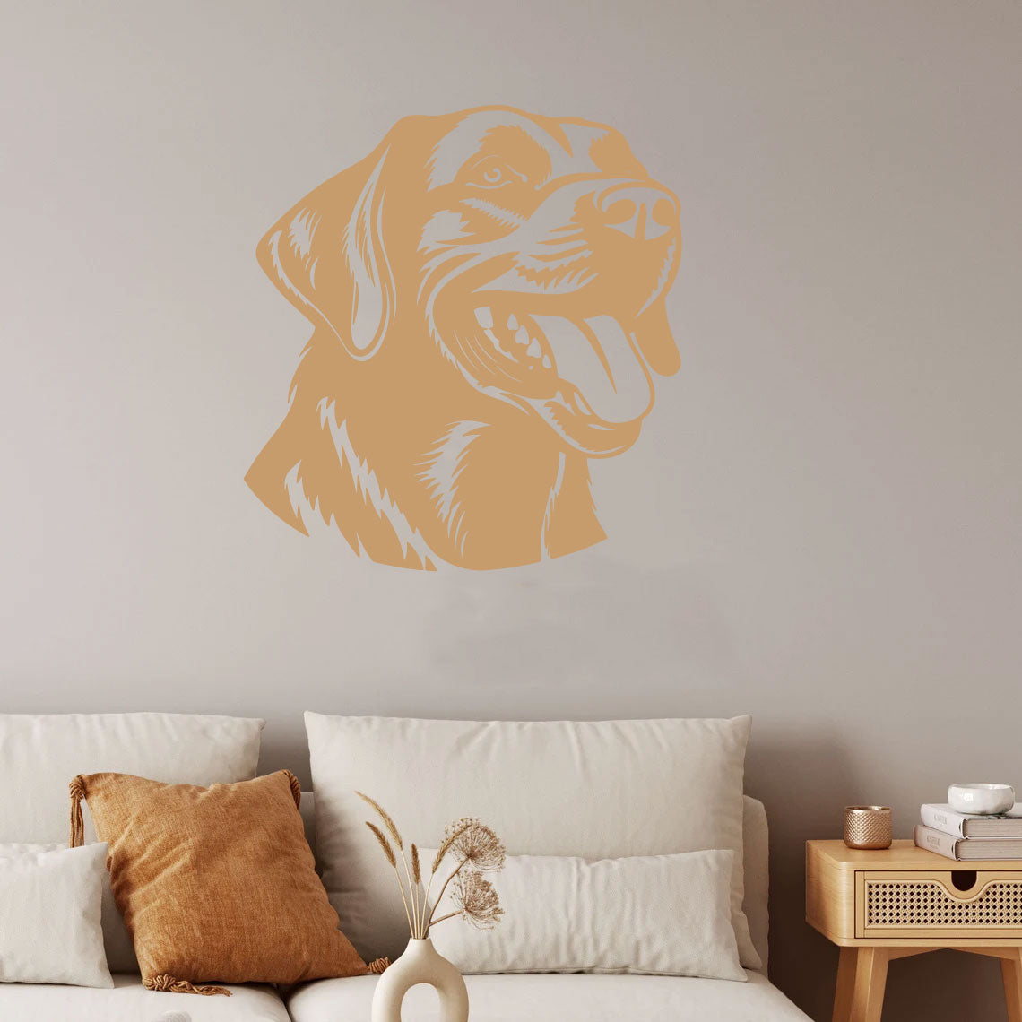 Labrador Lab Dog Vinyl Wall Decal