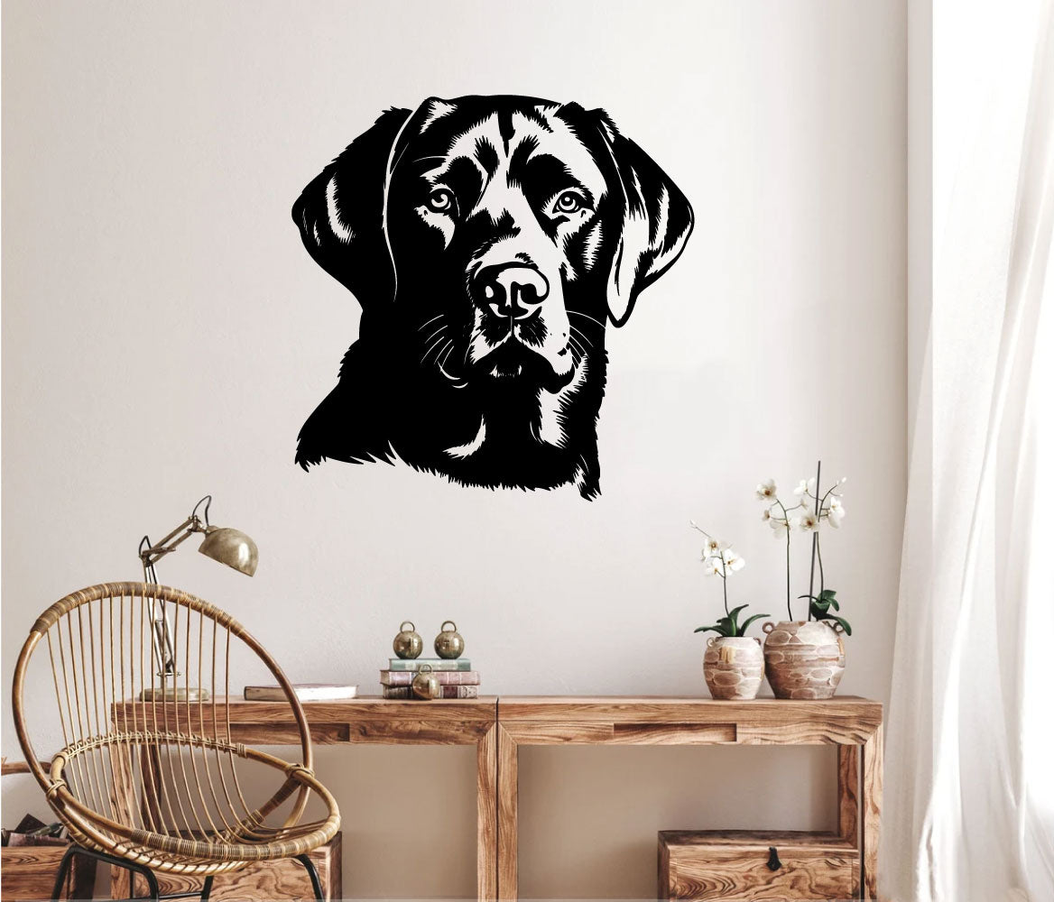 Labrador Lab Dog Vinyl Wall Decal