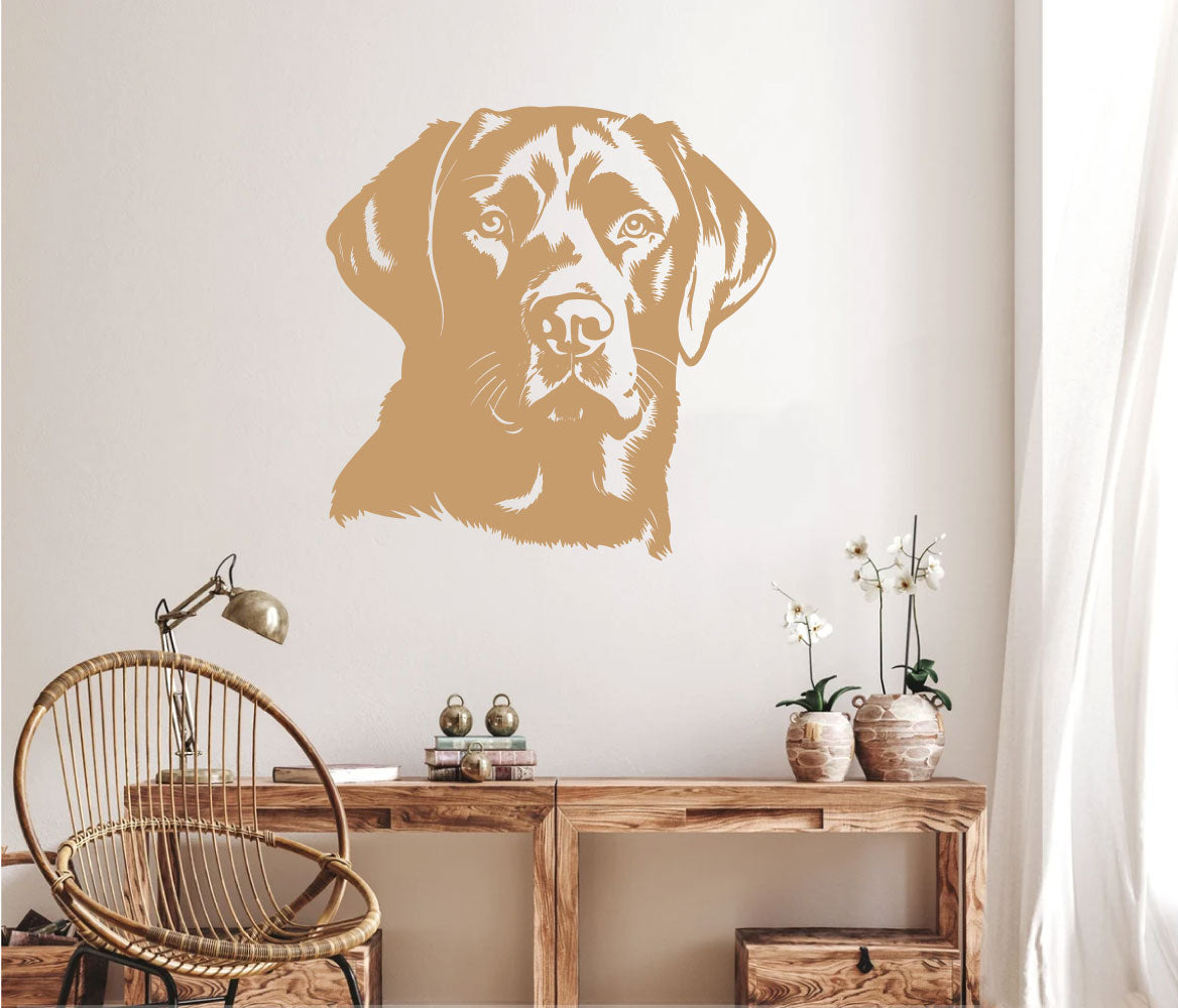 Labrador Lab Dog Vinyl Wall Decal