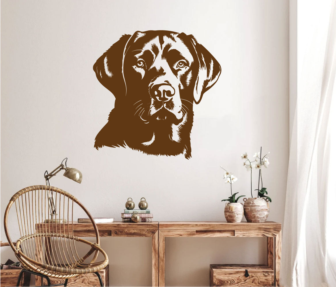 Labrador Lab Dog Vinyl Wall Decal