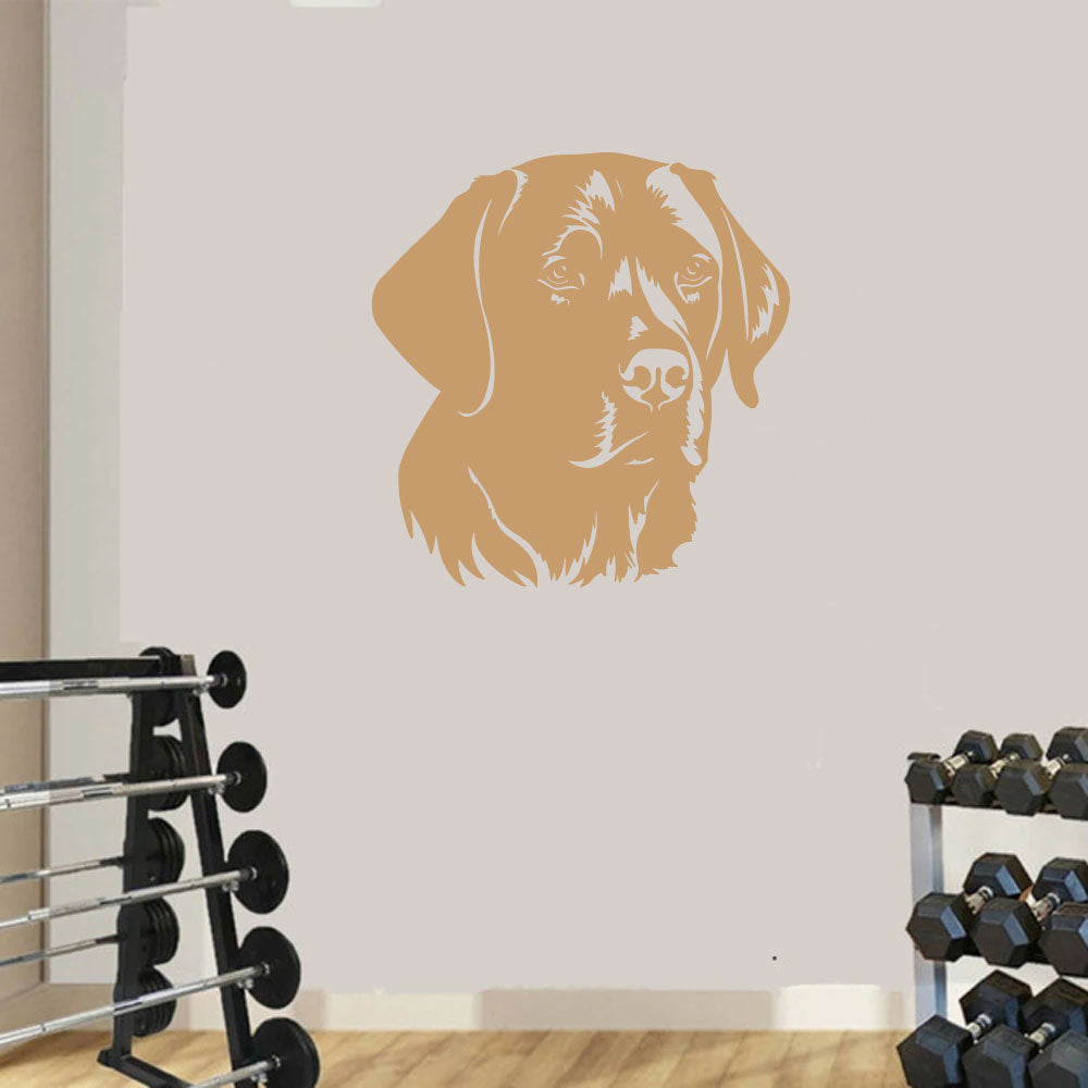 Labrador Lab Dog Vinyl Wall Decal