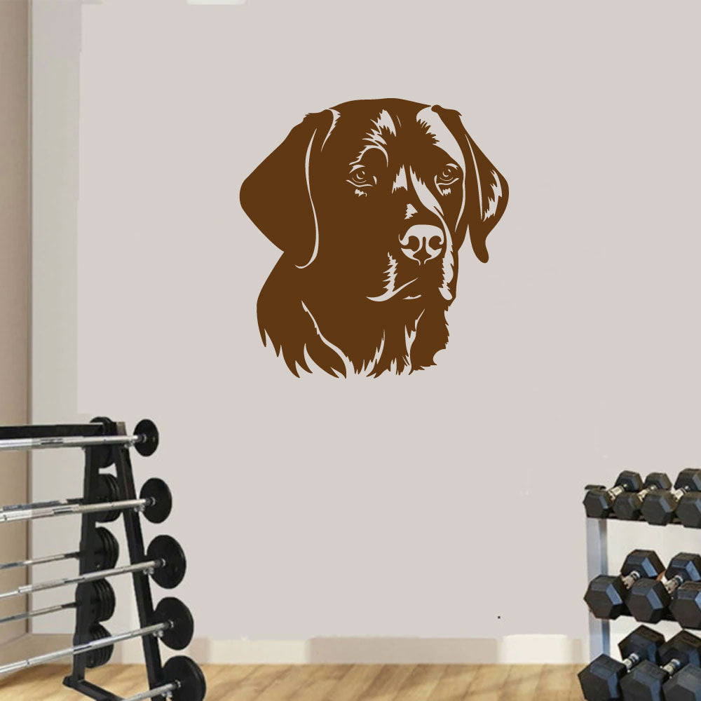 Labrador Lab Dog Vinyl Wall Decal