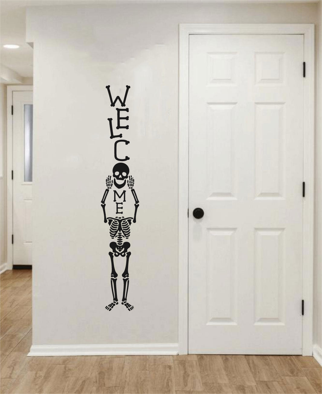 Welcome Skeleton Vinyl Wall Decal