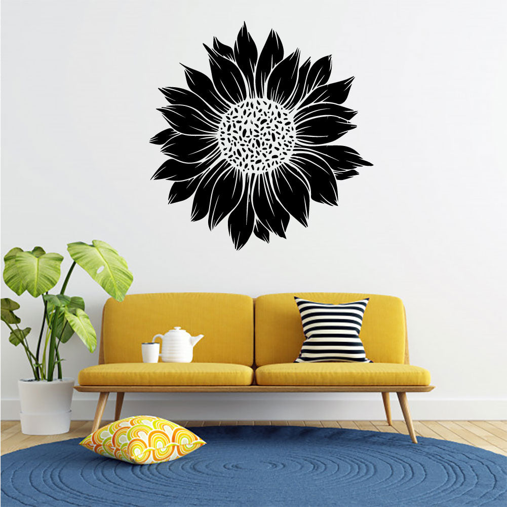 Sunflower Vinyl Wall Decal