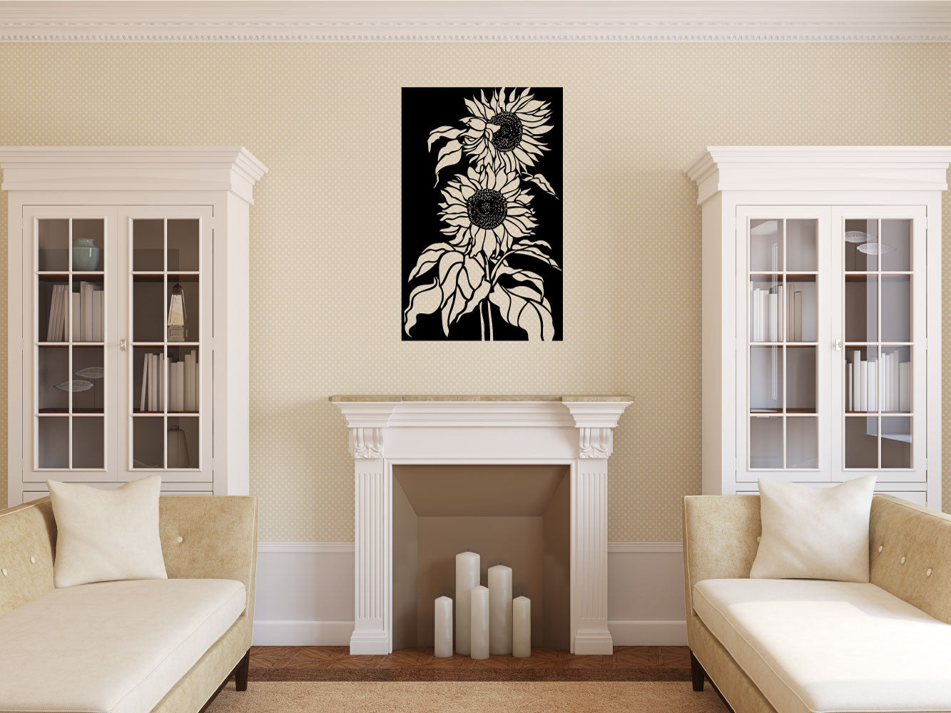 Sunflowers Vinyl Wall Decal