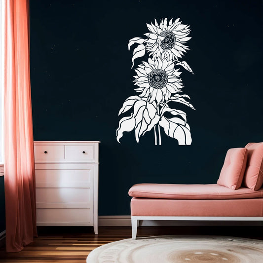 Sunflowers Vinyl Wall Decal