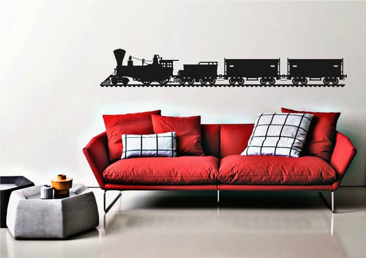 Train Vinyl Wall Decal