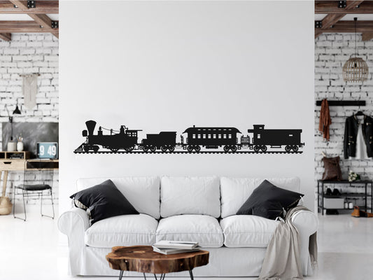 Train Vinyl Wall Decal