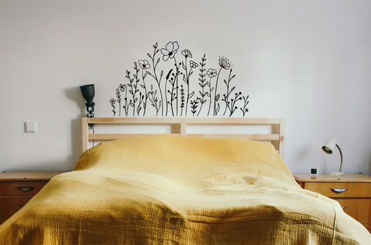 Wildflowers Vinyl Wall Decal