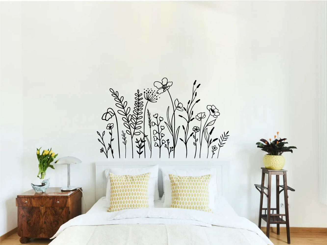 Wildflowers Vinyl Wall Decal